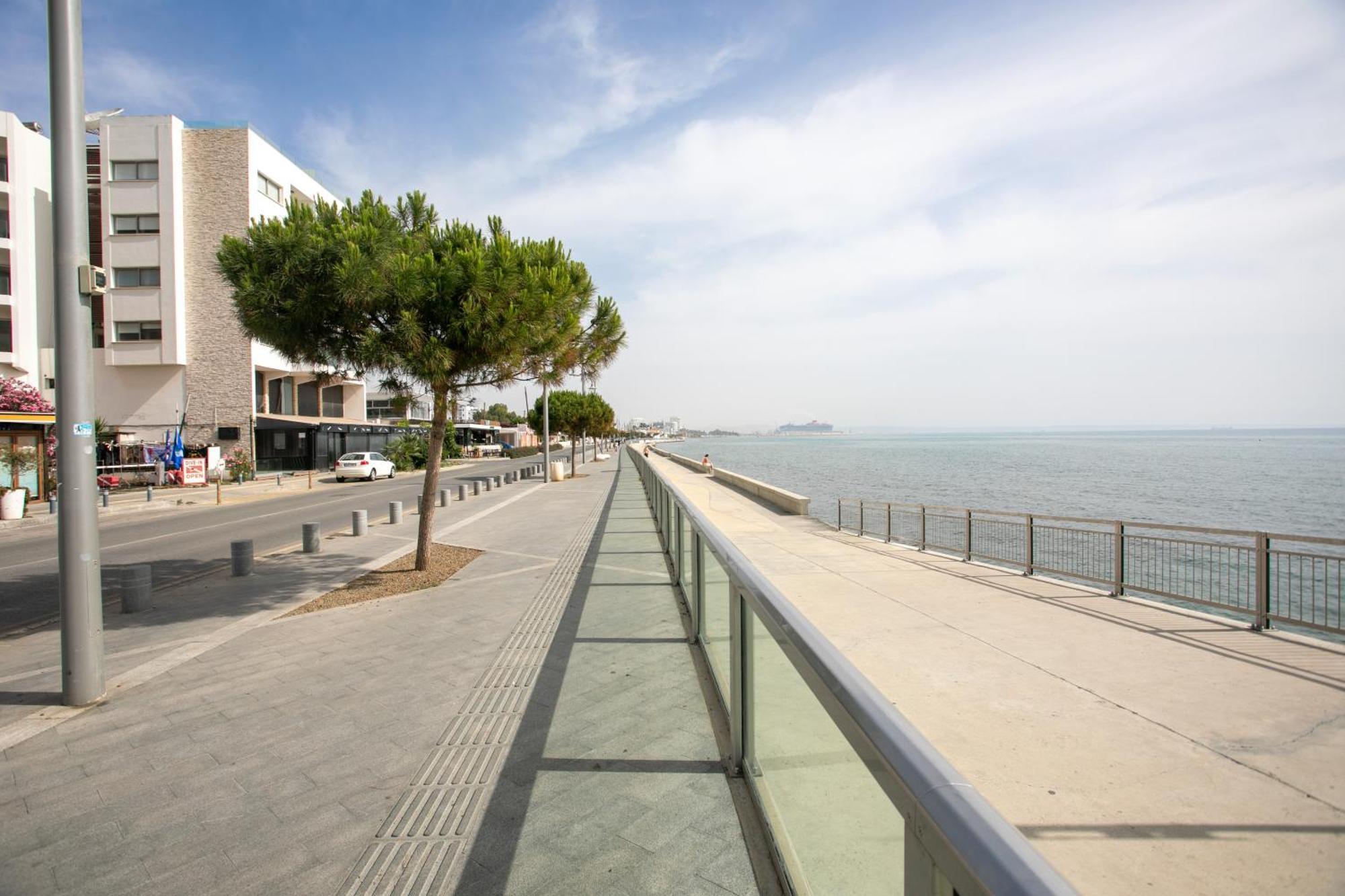 Palmove Luxurious Beachfront Apt ラルナカ エクステリア 写真